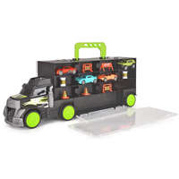 Dickie Toys® Dickie Toys City - Hordozható autószállító kamion 4db járművel és kiegészítőkkel (203747007)
