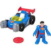 Mattel Mattel Fisher-Price Superman - Supermobile autó Superman figurával és kilövővel, DC Super Friends