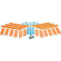 Mattel Mattel Hot Wheels 4,5m egyenes pályaelemek kisautóval