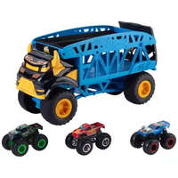 Mattel Mattel Hot Wheels Monster Trucks szállító kamion 3db autóval