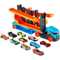 Mattel® Mattel Hot Wheels mega kamion pályaszett 10db kisautóval