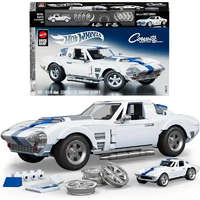 Mattel Mattel Brick Shop Hot Wheels Chevrolet Corvette Grand Sport építőjáték kisautóval