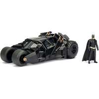 Jada Toys® Jada Toys - A sötét lovag Batmobile fém játékautó 19cm Batman figurával (253215005)