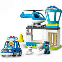 Lego® Lego Duplo 10959 Rendőrkapitányság rendőrautóval és helikopterrel
