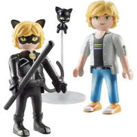 Playmobil Playmobil 71337 Miraculous: Adrien és Fekete Macska