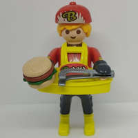 Playmobil® Playmobil 71455 Hamburger árus zsákbamacska figura 25. sorozat (fiúknak)