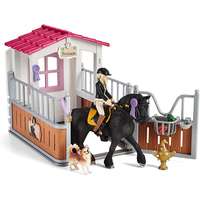 Schleich Schleich 42437 Istálló Torival és fríz lovával