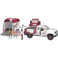 Schleich Schleich 42704 Állatorvosi lószállító autó Tennessee Walker lóval