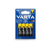 Varta VARTA Super Heavy Duty Zinc-Carbon AA ceruza elem - 4 db/csomag