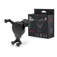 Maxlife Maxlife univerzális szellőzőrácsba illeszthető autós tartó - Maxlife MXCH-06 CarHolder - fekete