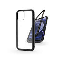 Haffner Apple iPhone 12 Mini mágneses, 2 részes hátlap előlapi üveg nélkül - Magneto - fekete
