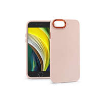 Haffner Apple iPhone 7/iPhone 8/SE 2020/SE 2022 szilikon hátlap - Frame - rózsaszín