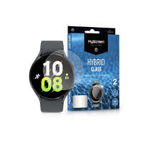 MyScreen Protector Samsung Galaxy Watch 5 (44 mm) rugalmas üveg képernyővédő fólia - MyScreen Protector Hybrid Glass - 2 db/csomag - átlátszó