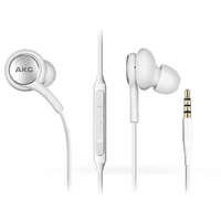 AKG Samsung gyári sztereó felvevős fülhallgató - EO-IG955 tuned by AKG - 3,5 mm jack- fehér (ECO csomagolás)