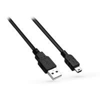 Venom Venom USB-A - micro USB töltőkábel 2 m-es vezetékkel - fekete - ECO csomagolás
