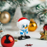 Family Family Felhúzható ugráló hóember- 7 x 5 cm (58970B)