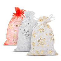 Family Family Organza ajándéktasak - 3 féle - 10 x 15 cm (58078A)