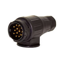 Carguard Carguard Utánfutó csatlakozó dugó - 13 pólusú - 12V (54943)