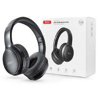 XO XO Wireless Bluetooth sztereó fejhallgató beépített mikrofonnal - XO BE41Wireless Headphones ANC Noise Reduction - fekete