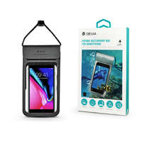 Devia Devia univerzális vízálló védőtok max. 7'' méretű készülékekhez - Devia Strong Waterproof Bag For Smartphone - fekete