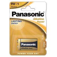 Panasonic Panasonic Alkaline Power 9V blokk alkáli/tartós elemcsomag