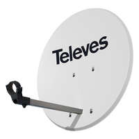 Televes Televes ISD 830 alumínuim műholdas offset antenna 83 cm - fehér