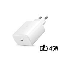 Samsung Samsung gyári USB hálózati töltő adapter Type-C bemenettel - 45W - EP-TA845EWE PD.3.0 Super Fast Charging - fehér (ECO csomagolás)