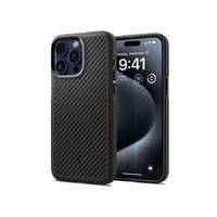 Spigen Apple iPhone 15 Pro ütésálló hátlap - Spigen Core Armor - fekete