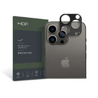 HOFI HOFI Metal Camera Sytling hátsó kameravédő borító - Apple iPhone 14 Pro/14 Max -fekete