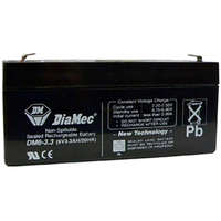 Diamec Diamec DM6-3.3 6V 3.3Ah zselés ólom akkumulátor gondozásmentes