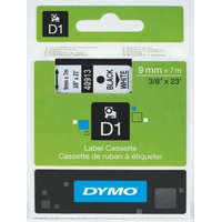Dymo Dymo D1 40913 fehér alapon fekete eredeti feliratozó szalag (S0720680)