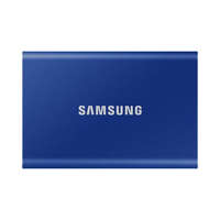 Samsung Samsung Külső SSD 500GB - MU-PC500H/WW (T7 external, kék, USB 3.2, 500GB)