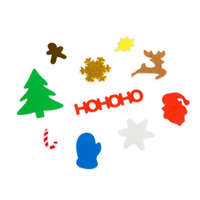 Family Family Karácsonyi kreatív habmatrica szett - 50 db / csomag (58239)