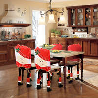 Family Family Karácsonyi székdekor szett - Télanyó - 47 x 75 cm - piros/fehér (58736B)