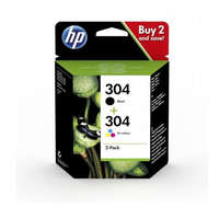 HP HP 3JB05AE No.304 fekete+színes eredeti tintapatron multipack