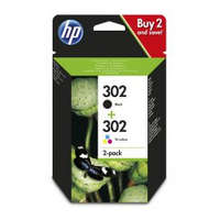 HP HP X4D37AE No.302 fekete+színes eredeti tintapatron multipack