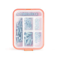 Handy Handy Metrikus csavar készlet - 2 méret - csavar, alátét, anya - 90 db / csomag (04288)