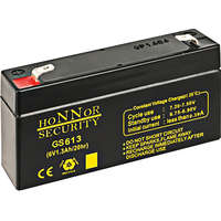 Honnor Honnor GS613 6V 1.3Ah zselés ólom akkumulátor gondozásmentes