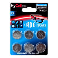 HyCell Hycell CR2025 3V lítium gombelem 6db/csomag
