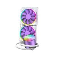ID-COOLING ID-Cooling CPU Water Cooler - PINKFLOW 240 DIAMOND PURPLE (16,3-33,5dB; max. 93,78 m3/h; 2x12cm)