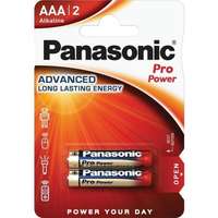 Panasonic Panasonic Pro Power AAA mikro 1.5V szupertartós alkáli elemcsomag LR03PPG-2BP