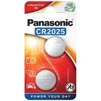 Panasonic Panasonic CR2025L/2BP lítium gombelem (2 db / bliszter)