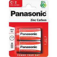 Panasonic Panasonic Red Zinc C/baby 1.5V cink-mangán tartós elemcsomag