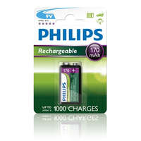 Philips Philips 9VB1A17/10 elem tölthető 9v 170 mah 1-bliszter