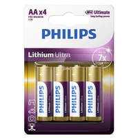Philips Philips FR6LB4A/10 elem lítium ultra aa 4-bliszter