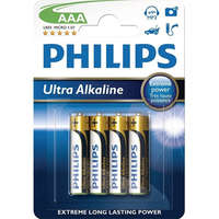 Philips Philips LR03E4B/10 elem ultra alkali aaa 4-bliszter