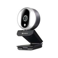 SANDBERG SANDBERG 134-12 sandberg webkamera - streamer usb webcam pro (1920x1080 képpont, 2 megapixel, 1080p/30 fps; usb 2.0, mikrofon)