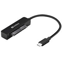 SANDBERG Sandberg Kábel Átalakító - USB-C to SATA USB 3.1 Gen.2 (USB-C bemenet - SATA 2,5" kimenet)