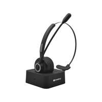 SANDBERG SANDBERG 126-06 sandberg wireless fejhallgató - bluetooth office headset pro (bluetooth 5.0; mikrofon; hangerő szabályzó; fekete)