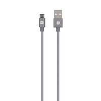 SKROSS SKROSS Steel Line szinkronkábel Micro USB csatlakozóval - 120 cm